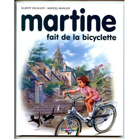 Martine fait de la bicyclette - Click to enlarge picture.