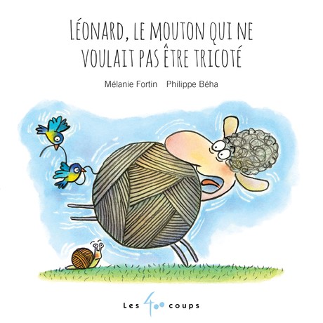 Léonard, le mouton qui ne voulait pas être tricoté (French Edition) - Click to enlarge picture.
