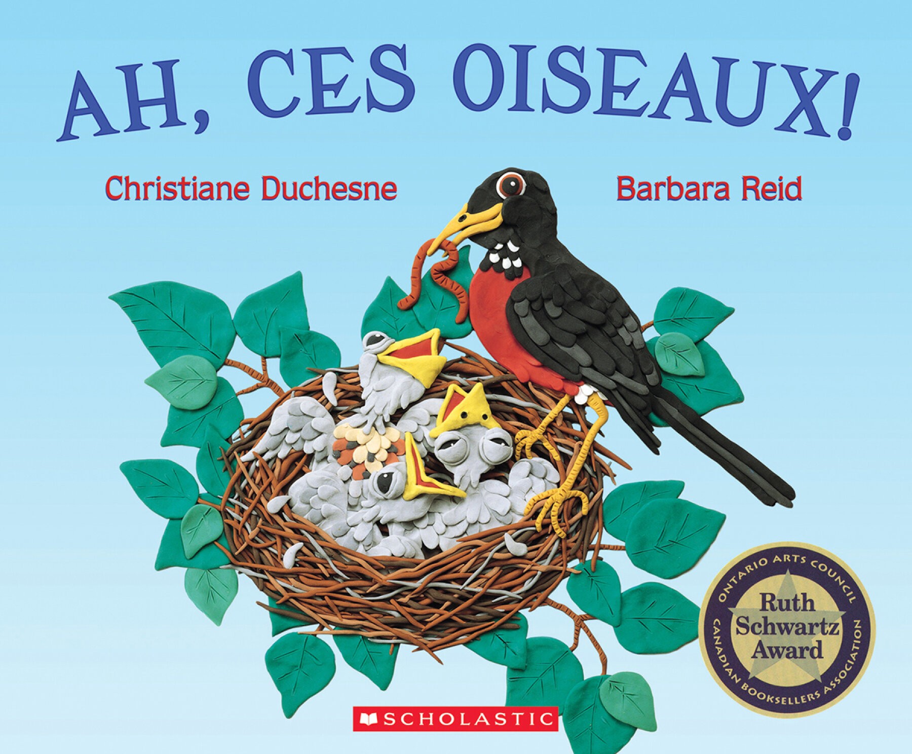 Ah, ces oiseaux! - Click to enlarge picture.