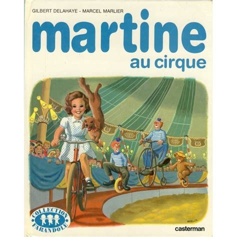 Martine au cirque - Click to enlarge picture.