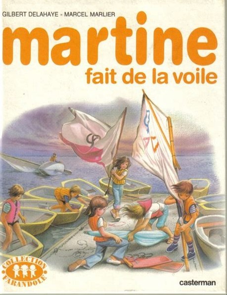 Martine fait de la voile - Click to enlarge picture.