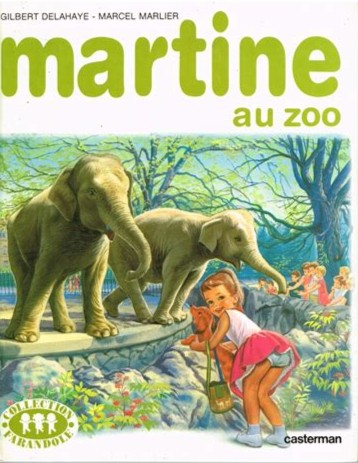 Martine au zoo - Click to enlarge picture.
