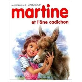 Martine et l'âne Cadichon - Click to enlarge picture.