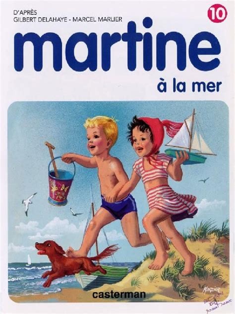 Martine à la mer - Click to enlarge picture.