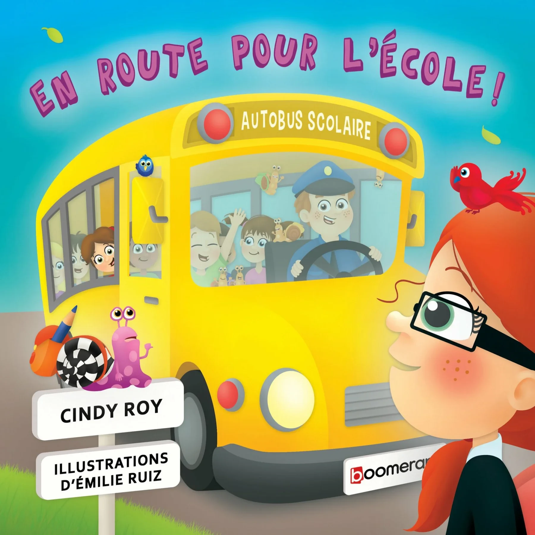 En route pour l'école! - Click to enlarge picture.