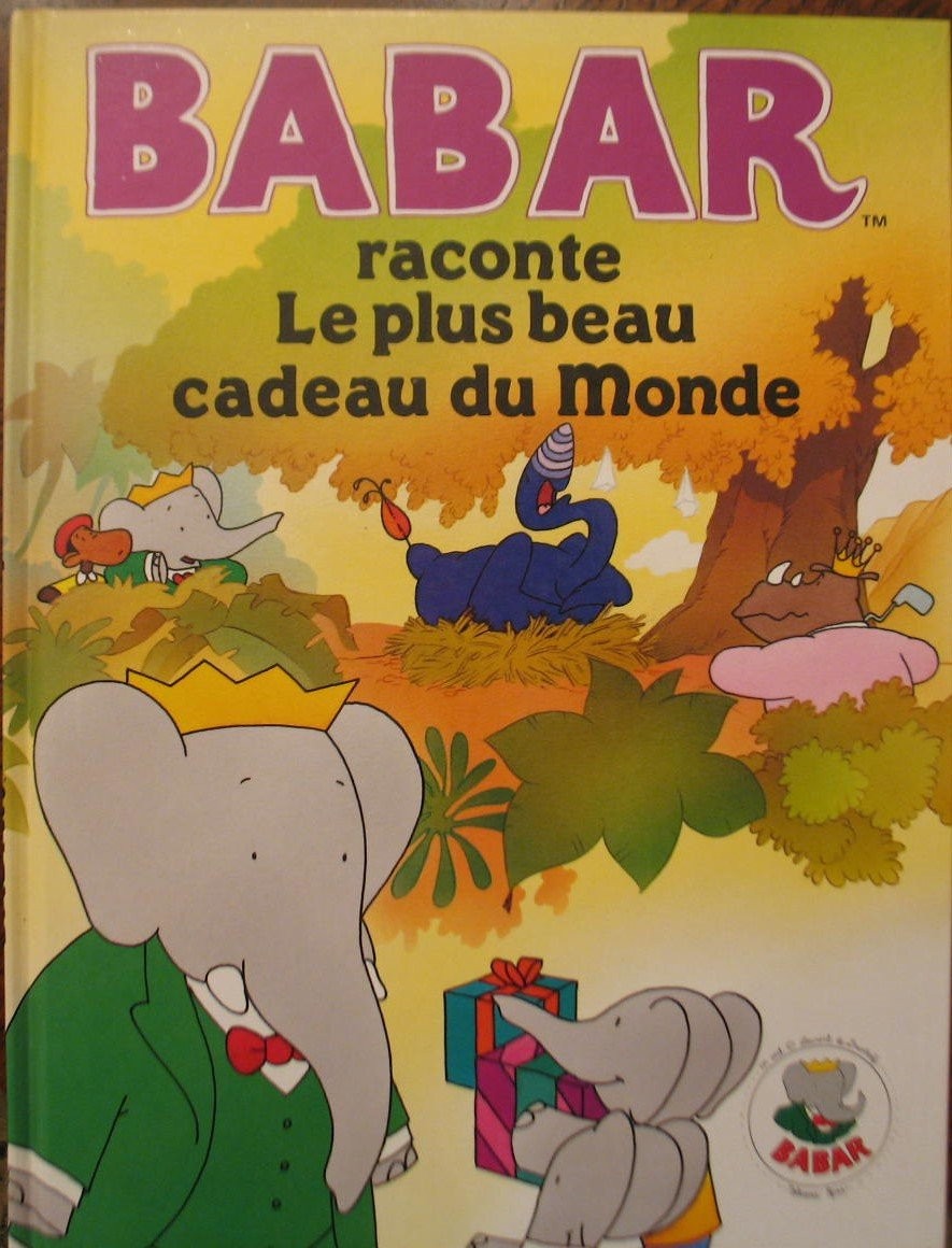 Babar raconte Le plus beau cadeaau du monde - Click to enlarge picture.