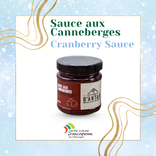 Sauce aux canneberges