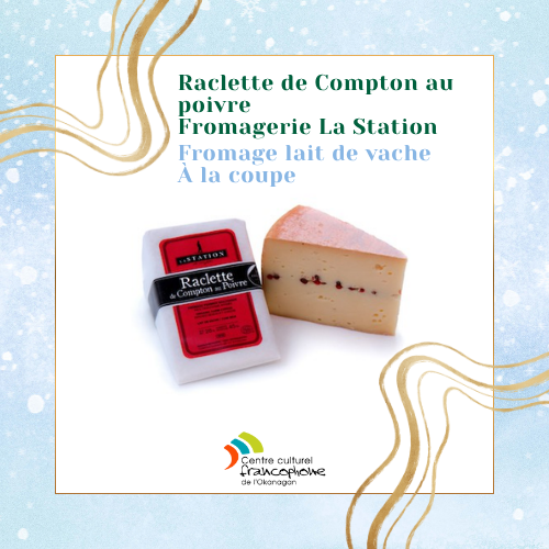 Fromage à raclette au poivre