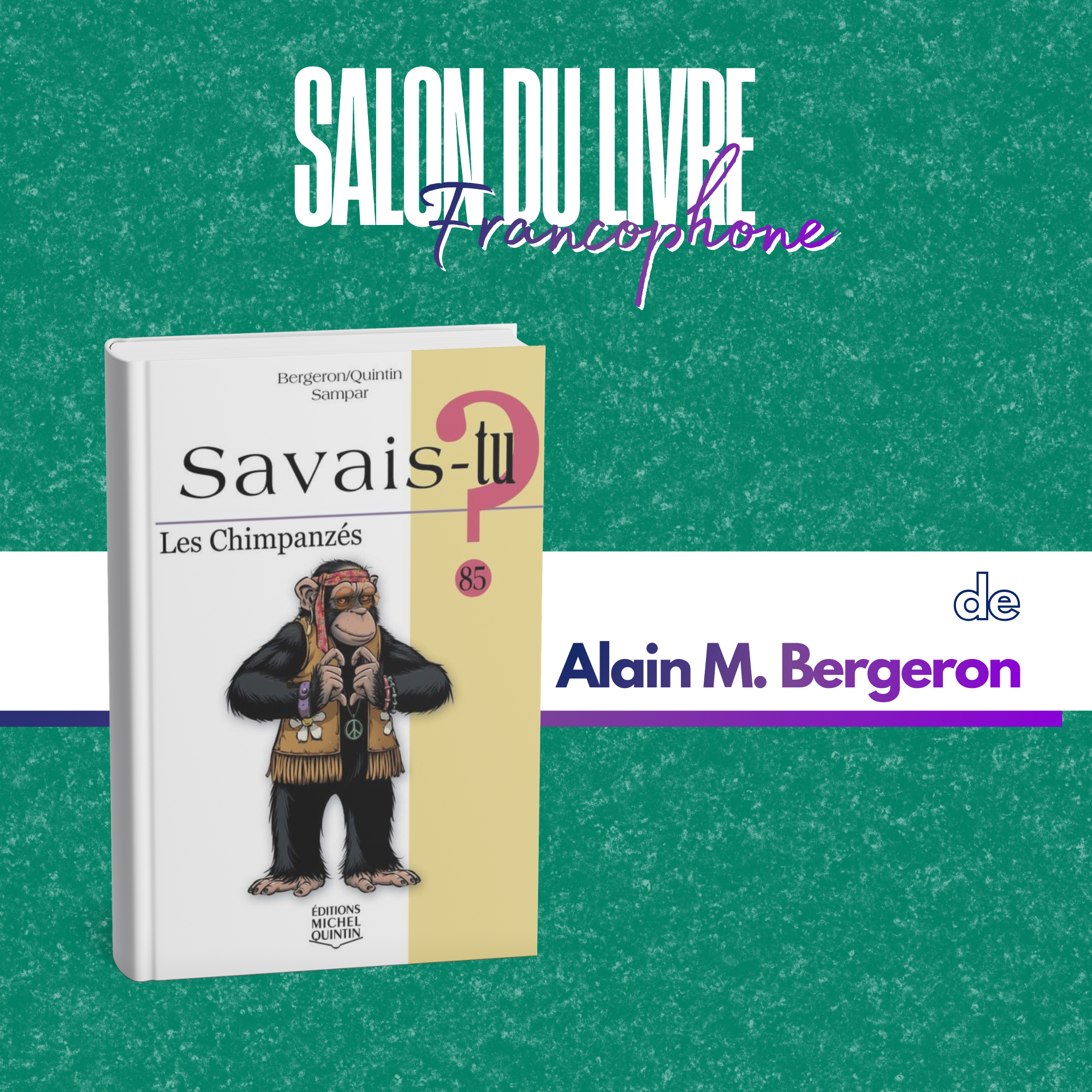 Savais-tu ? Les chimpanzés