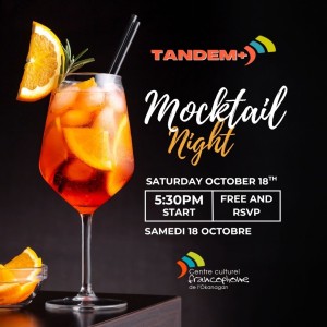 Soirée Tandem+ - Mocktail Night