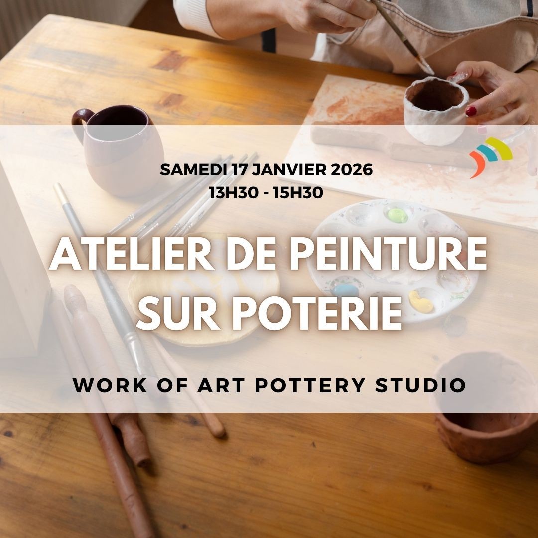 Atelier de peinture sur poterie