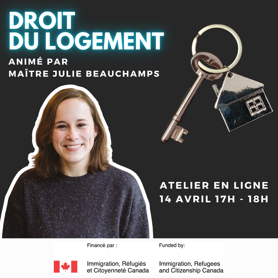 Atelier en ligne – Droit du logement