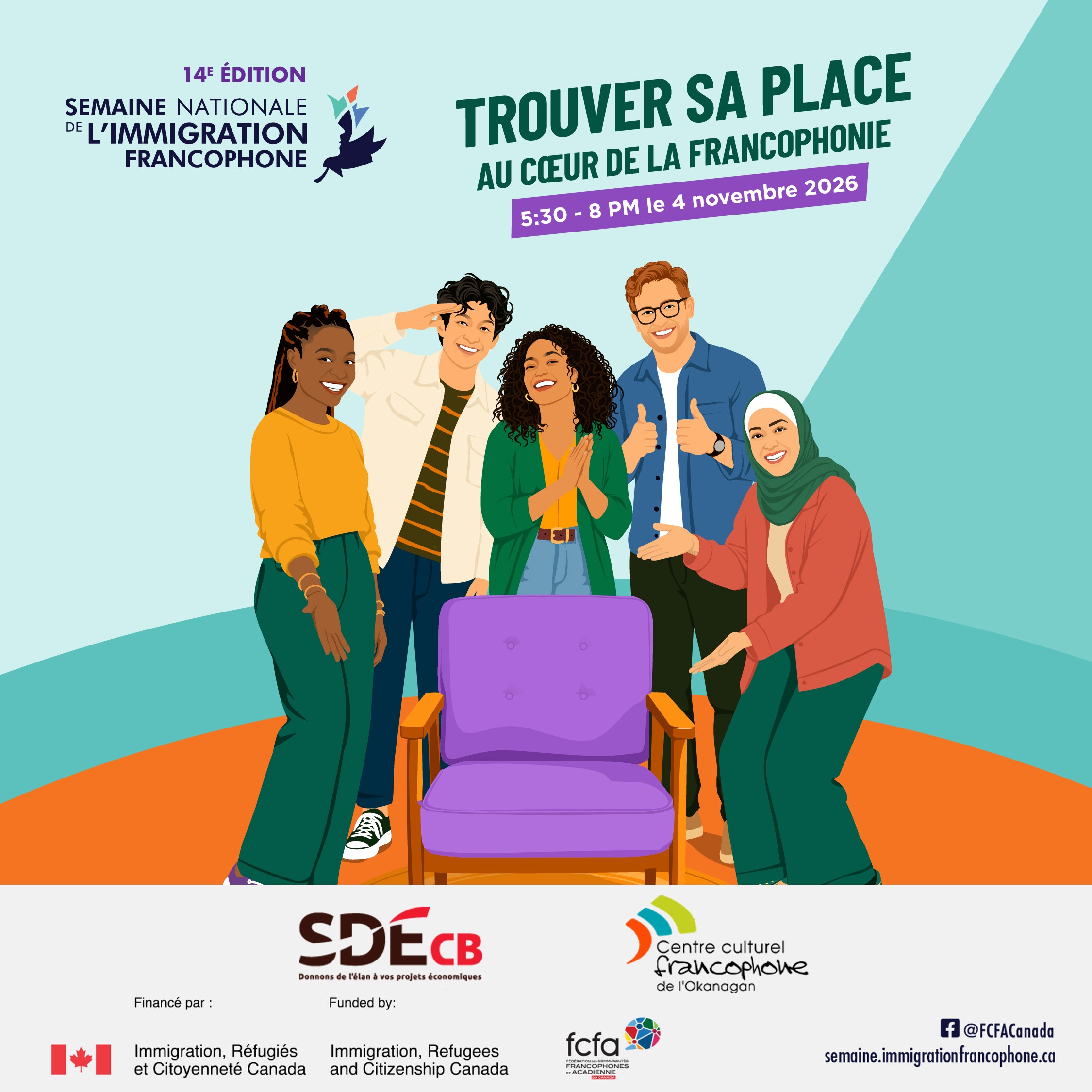 Semaine nationale de l'immigration francophone 2026: Un parcours de saveurs et de partage
