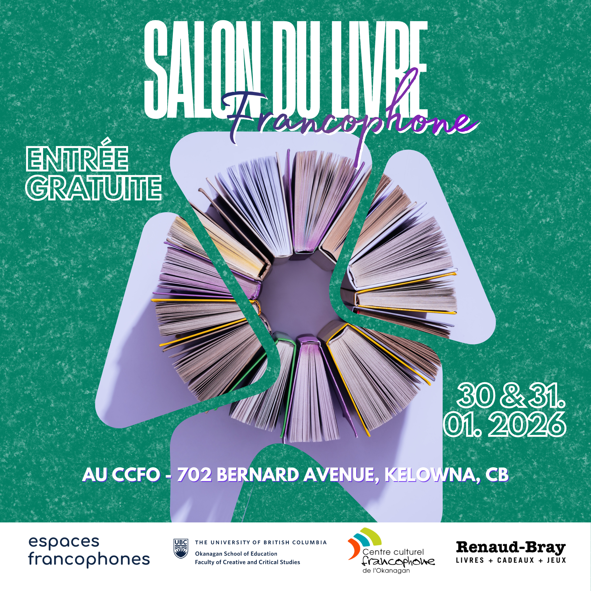 Salon du livre francophone 2026