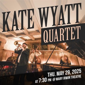 Concert au RCA - Kate Wyatt Quartet